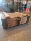 Army Surplus Polish Wooden Ammo Box