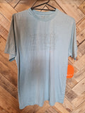 Blurr Mens Woody Tee Blue Grey Heather