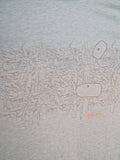 Blurr Mens Woody Tee Blue Grey Heather