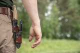 Casstrom Cognac Belt Hanger For Kydex