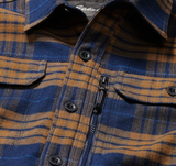 Eddie Bauer Men's Chopper Heavyweight Flannel Shirt Long Sleeve