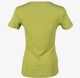Eddie Bauer Women's Favorite Crew Tee Short Sleeve Citron