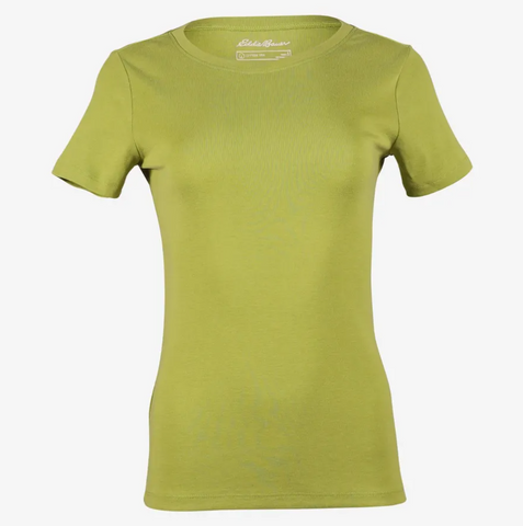 Eddie Bauer Women's Favorite Crew Tee Short Sleeve