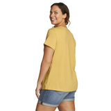 Eddie Bauer Women's Graphic Tee Short Sleeve Topaz