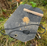 Forest Fundamentals Artisan Leather Fire Mat