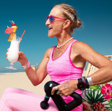 Goodr Flamingos On A Booze Cruise Sunglasses