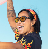 Goodr Whiskey Shots With Satan Sunglasses