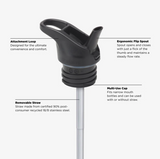 Klean Kanteen Rise Classic with Flip Seal Sport Cap 473ml (16oz)