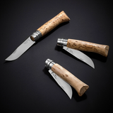 Opinel No.8 Curly Birch Sampo