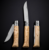 Opinel No.8 Curly Birch Sampo