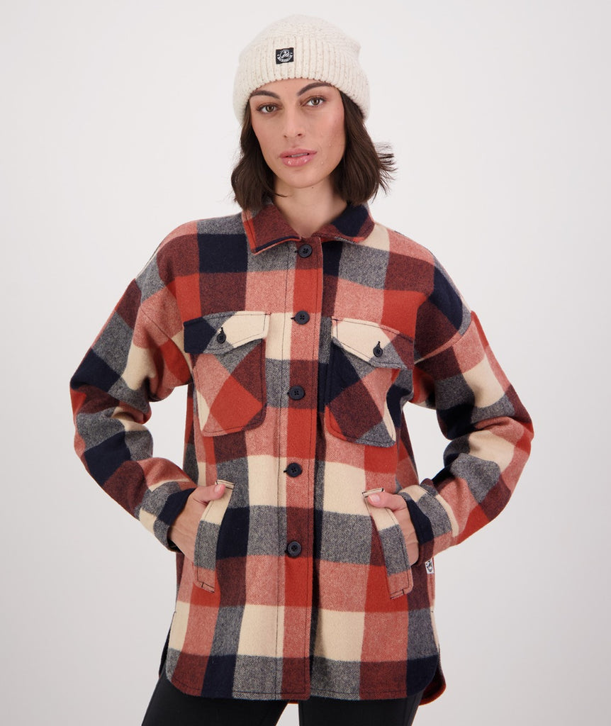 Swanndri Anchorage V2 Wool Shirt Jacket Georgia Check – Outdoor