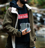 Uberleben New Stoker Stove Carbon Black