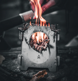 Uberleben New Stoker Stove Carbon Black