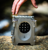 Uberleben New Stoker Stove Carbon Black