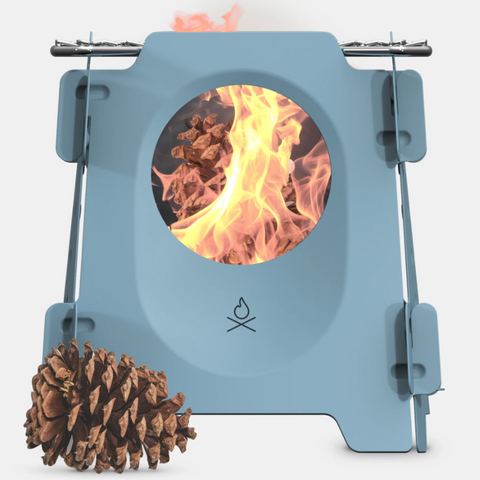 Uberleben New Stoker Stove Smokey Blue