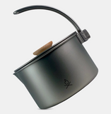 Uberleben Kessel 2.0 Titanium Pot + Waxed Canvas