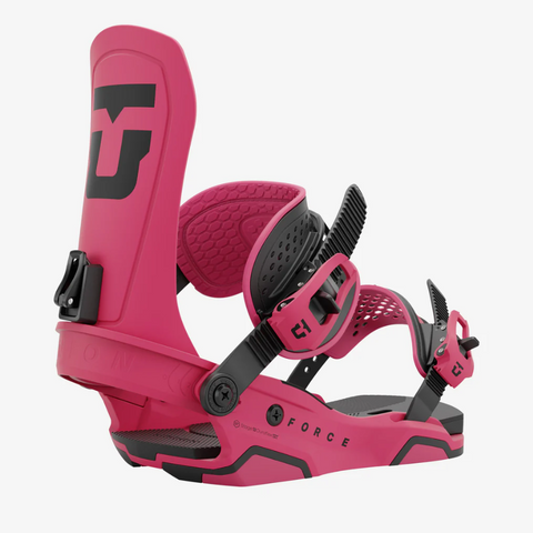Union Force Mens Snowboard Bindings Magenta