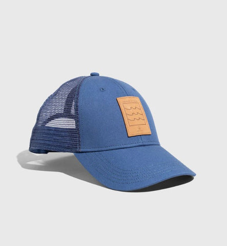 United By Blue Trucker Hat Ocean Blue