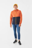 VIKING Creek Bamboo Men's Hoodie Jacket Orange