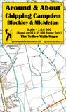 YP Around & About Chipping Campden, Blockley & Mickleton Walking Map