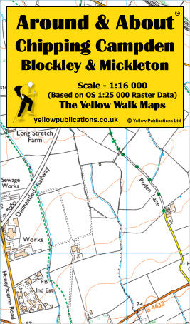 YP Around & About Chipping Campden, Blockley & Mickleton Walking Map