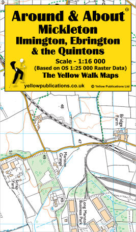 YP Around & About Mickleton, Ilmington, Ebrington & The Quintons Walking Map
