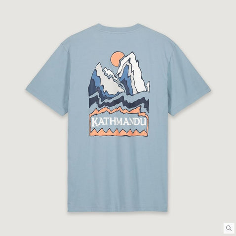 Kathmandu Summit Print Men's Short Sleeve Tee