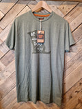 A Dogs Life Be The Person Military Green T Shirt