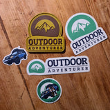 Outdoor Adventurer Stickers & Patches