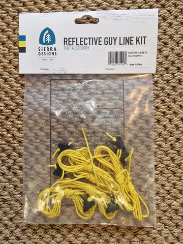 Sierra Designs Reflective Guy Line Kit