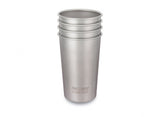 Klean Kanteen Steel Cup 473ml 4 Pack Brushed Stainless
