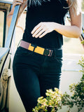 Arcade Belts Ranger Deep Cassis Colour Block