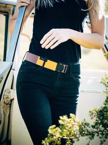 Arcade Belts Ranger Deep Cassis Colour Block