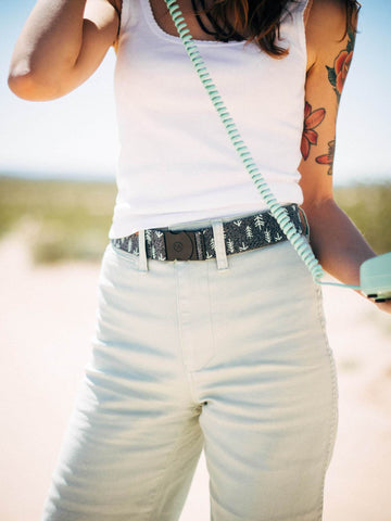 Arcade Belts Ranger Heather Black Neo Mint