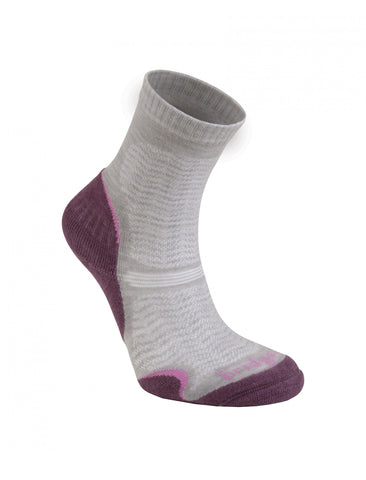 Bridgedale Womens Ultra Light Hiking Sock Aubergine