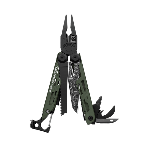 Leatherman Signal Green Topo