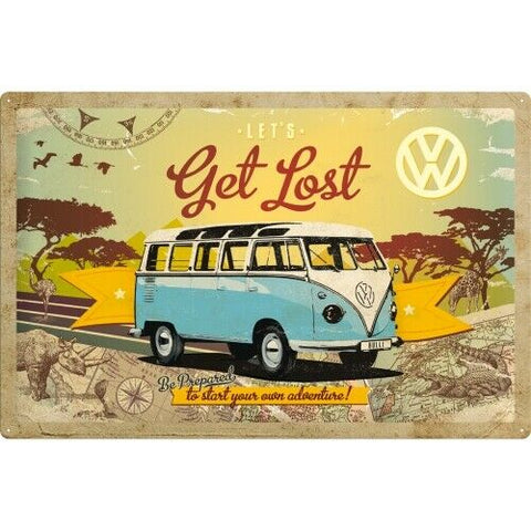 Nostalgic Art Get Lost Keyring