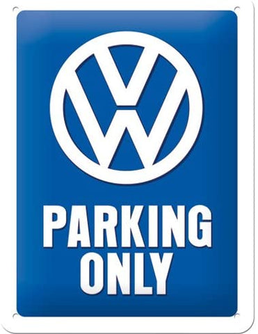 Nostalgic Art VW Parking Only Keyring