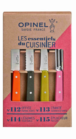 Opinel Fifties 4 Essentials Knives Box Set