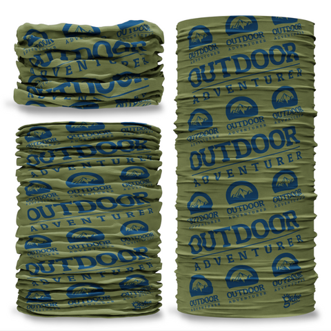 Outdoor Adventurer Multi Functional Headwear Olive Drab
