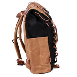 Rockagator LIFEstyle Phoenix Waxed Canvas Roll-Top Backpack