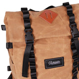 Rockagator LIFEstyle Phoenix Waxed Canvas Roll-Top Backpack