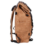 Rockagator LIFEstyle Phoenix Waxed Canvas Roll-Top Backpack
