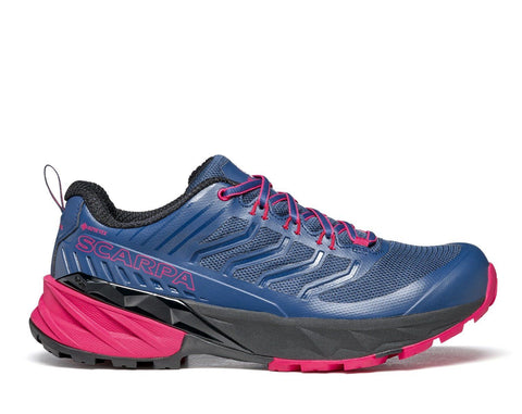 Scarpa Rush GTX Womens Blue Fuxia
