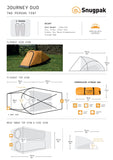 Snugpak Journey Duo Two Person Tent