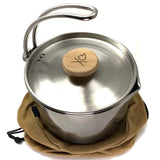 Uberleben Kessel 2.0 Pot + Waxed Canvas UK