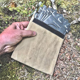 Uberleben Stöker Flatpack Titanium Stove + Unwaxed Canvas