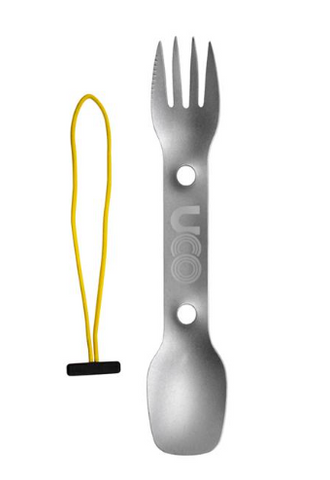 Uco Titanium Utility Spork With Tether