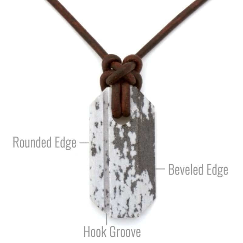 Viking whetstone necklace online