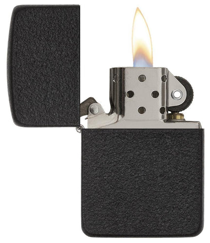 Zippo 1941 Replica Lighter Black Crackle